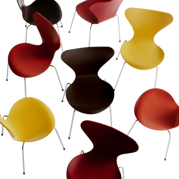 7ér stolen i Panton farver